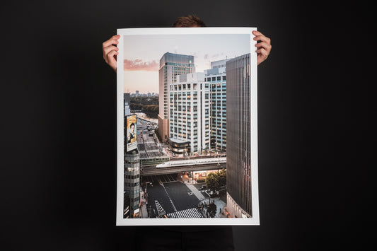 Shinkansen in Ginza, Tokyo, Japan