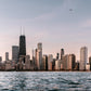 Chicago on the water, Michigan, USA