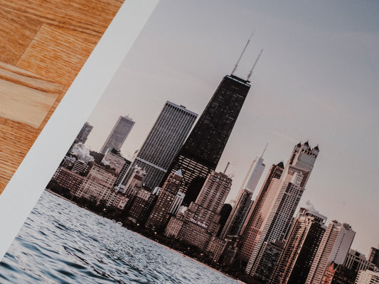 Chicago on the water, Michigan, USA