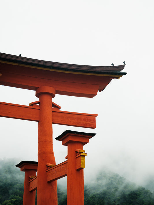 Miyajima Torii, Hiroshima, Japan