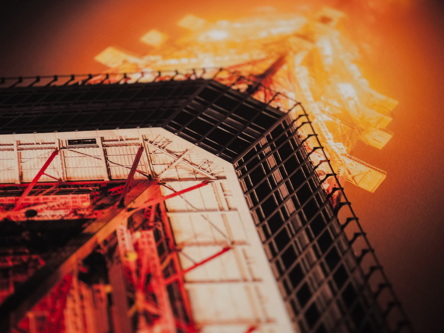 Tokyo Tower Golden Glow, Japan