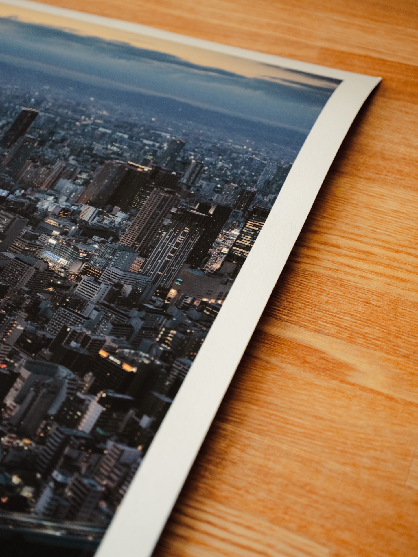 Tsutenkaku Twilight, Osaka, Japan